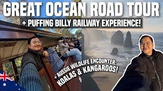 GREAT OCEAN ROAD + PUFFING BILLY RAILWAY EXPERIENCE DAY TRIP from MELBOURNE  | Ivan de Guzman