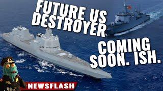 US Navy just presented its future destroyer. Here's a detailed look at it.