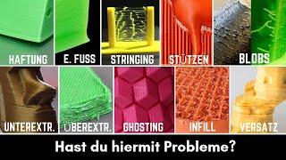 3D-Druck Probleme: Lösungen-Tipps! Springe mit Hilfe der Zeitschiene zu genau deinem Problem!