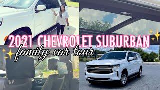 NEW 2021 Chevrolet Suburban LT CAR TOUR | FULL FAMILY SUV TOUR/REVIEW  | THE ULTIMATE FAMILY SUV!!