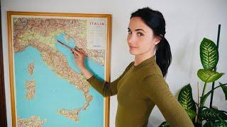 Una lezione molto soporifera | ASMR ITA | Geografia Italia • Regioni