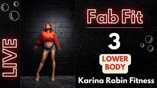 Leg Day - Fab Fit Workout - Karina Rabin Fitness
