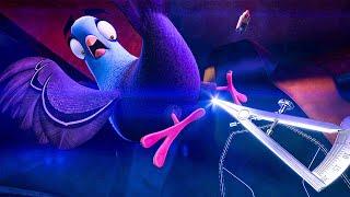 Car Chase Extended Scene - SPIES IN DISGUISE (2019) Movie Clip