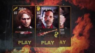 Negan leads the team - The Walking Dead: No Man's Land