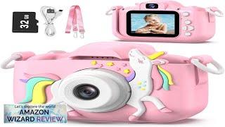 Goopow Kids Camera Toys for 3-8 Year Old Girls BoysChildren Digital Video Review