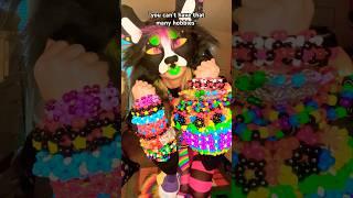 hobby maxxing  #art #therian #furry #kandi #sewing #hobby #funny