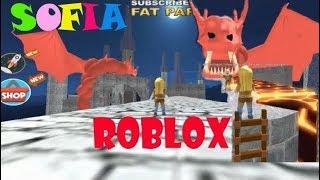 Побег из ПОДЗЕМЕЛЬЯ С Драконом ROBLOX Escape The Dungeon Obby | SOFIA