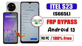 Itel S23 Frp Bypass Android 12/13  Without Pc 2025 | Itel (S665l) Google Account Bypass Withou Pc