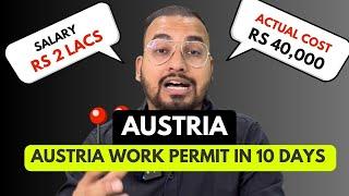 Austria Work Permit 2024 | Jobs in Austria | Full Process