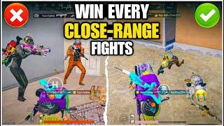 HOW TO IMPROVE CLOSE RANGE FIGHTS IN BGMIBGMI CLOSE RANGE TIPS & TRICKS | Mew2.