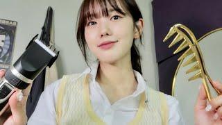 Korean ASMR | Barber shop that makes you sleepy‍️