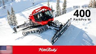 The New 400 ParkPro W | PistenBully