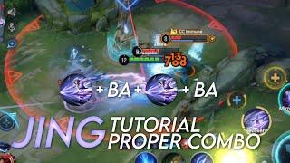 Jing Burst Combo Tutorial ( Best Combo 2024 ) #hok #hokgameplay #honorofkings