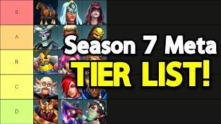 Paladins Season 7 Banners Fall Meta Tier List! (Opinion)