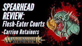 Age of Sigmar Spearhead Review: Flesh-Eater Courts - Carrion Retainers