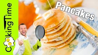 ПАНКЕЙКИ - PANCAKES / настоящие американские блинчики / оладьи / блины / простой классический рецепт