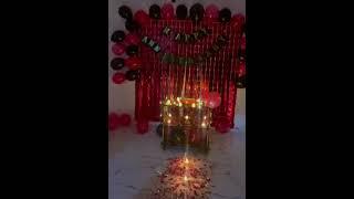 Anniversary decoration ideas at home #anniversary #decoration #bhopal #shorts