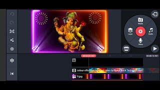 Ganesh lighting motion effect kinemaster tutorials