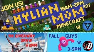 HylianMom's Giveaway Stream | Minecraft, Giveaway Draw, Fall Guys