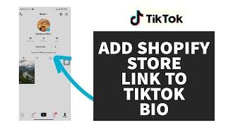 How to Add Shopify Store Link to TikTok Bio! (Clickable Link)