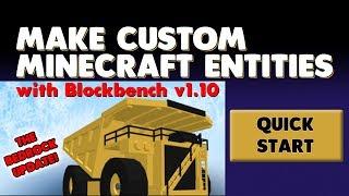 Quick Start - Custom Minecraft Entities with Blockbench 1.10