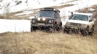 Patrol Y60, Pajero II, УАЗ Патриот - мартовский оффроад | покатушки | восхождение | offroad