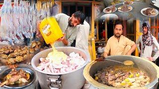 Roosh recipe in Nadeem Shinwari Restaurant | Dumpukht recipe | Marko Bazaar Street food