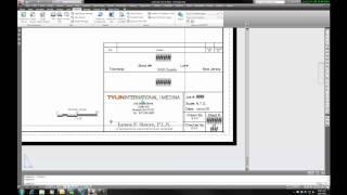 AutoCAD Dynamic Title Block