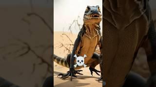 Monitor lizard ️#moving #trending #viralvideo #shorts #viralshorts #ai #animals #real #suscribe