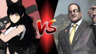 Blake Belladonna(RWBY) VS Senator Armstrong(METAL GEAR)  | Garry's Mod