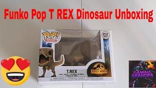 Funko Pop Jurassic World Dominion T-Rex Figure Unboxing