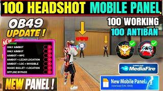 Ob49 Update   Free Fire Max Panel Injector Hack  Rank Working Auto Headshot Panel Injector Safe