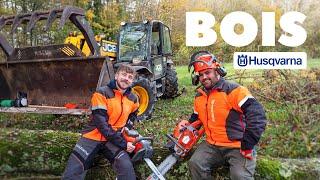 UN ARBRE EST TOMBÉ DURANT LA TEMPÊTE, merci Husqvarna !