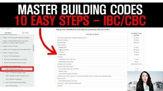 MASTER Building Code Analysis in 10 EASY Steps