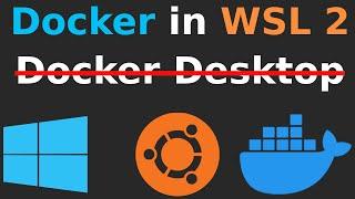 Install Docker in WSL 2 without Docker Desktop