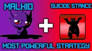 malkid + suicide stance most powerful strategy. monster master gameplay | RUFMAN PLAYZ