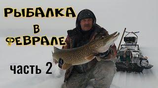 РЫБАЛКА В ФЕВРАЛЕ часть 2 ( БУДНИ  РЫБАКА)