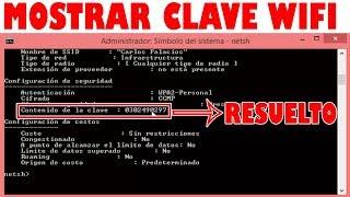 Como Ver la Contraseña del Wifi al que esta Conectado tu PC o Laptop  | RESUELTO DESDE CMD |