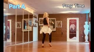 Pony Time, line dance teach