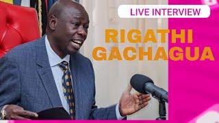 DEPUTY PRESIDENT RIGATHI GACHAGUA JOINT INTERVIEW IN MERU AHEAD OF HIS IMPEACHMENT. (PART 1)