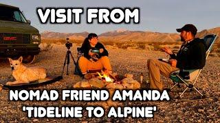 Visit From Amanda and Frank!  TideLine to Alpine