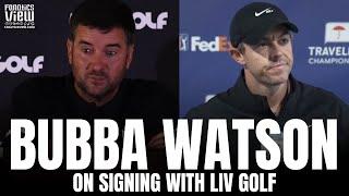 Bubba Watson Reacts to Possibly Not Playing in Masters Again & Reveals Message From Rory McIlroy