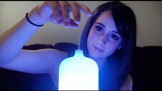 [ASMR] Ear Tickling & Unintelligible Whispering W/Oil Diffuser