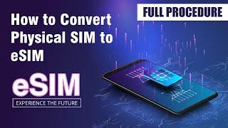 How to convert Physical SIM to eSIM | Jio eSIM Activation | Loxyo Tech