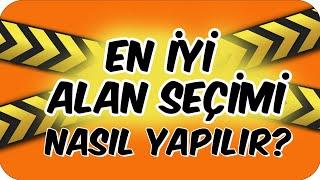 ALAN SEÇİMİNDE DİKKAT ETMEN GEREKENLER ‼️ |  EN İYİ ALAN SEÇİMİ 