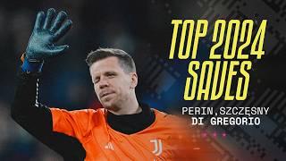 TOP 10 SAVES Juventus Goalkeepers in 2024 | Szczęsny, Perin & Di Gregorio Masterclass!