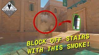 CS2 Anubis - T-Stairs Smoke From CT Spawn