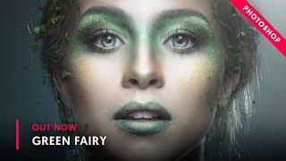 Full Class: Beauty Retouch Photoshop Tutorial: Green Fairy at UNHIDE School