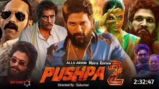 Pushpa 2  Full Movie Hindi Dubbed South Review & Explain