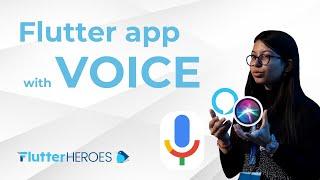 PowerUP Flutter Apps with VOICE: Exploring the Future of ConversationalAI | Flutter Heroes 2023 Talk